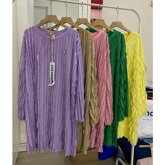 AMELIA TUNIK CRIKLE PREMIUM IMPORT BANGKOK BKK