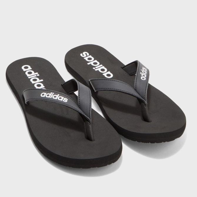 Adidas Eezay Flip Flops Black Hitam EG2042 Sendal Jepit Original 100%