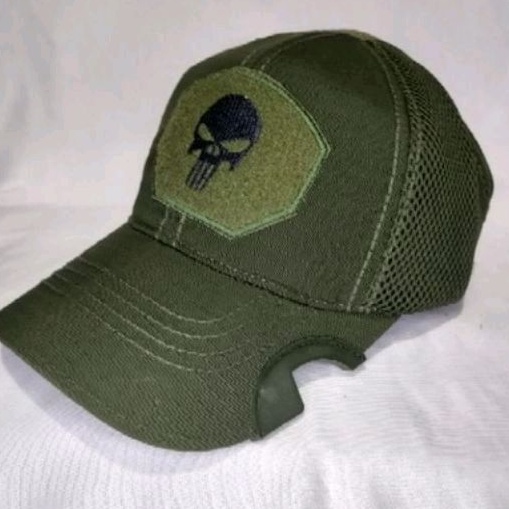 TOPI TACTICAL PUNISHER /HITAM /HIJAU/ KREM