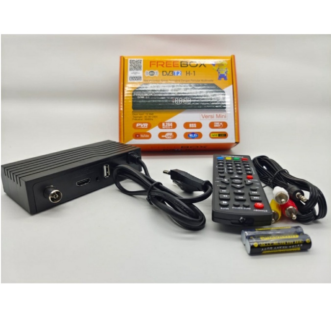 STB FREEBOX TV DIGITAL T2 H1 DVB