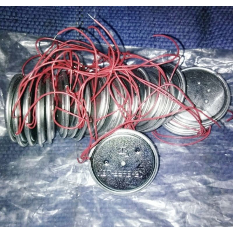 √ BUZZER BEZ GENERATOR ( MEMBRANA PIEZO ) √ KBT - 33RB - 2CN √ HARGA 20PCS