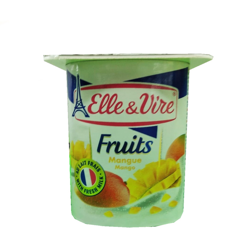 

ELLE & VIRE FRUITS MANGUE 125g