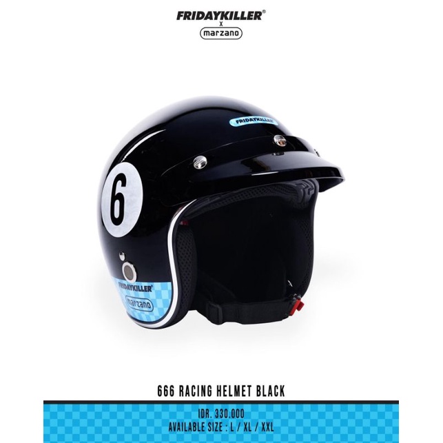 HELM FRIDAY KILLER x MARZANO || 666 RACING