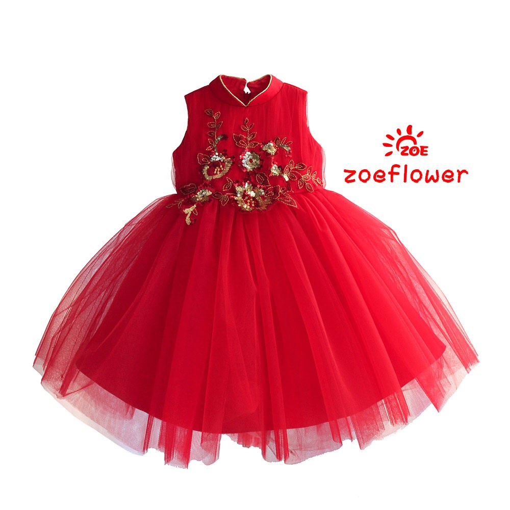 DRESS PESTA ANAK IMPORT QIPAO (RONR) (RONI)