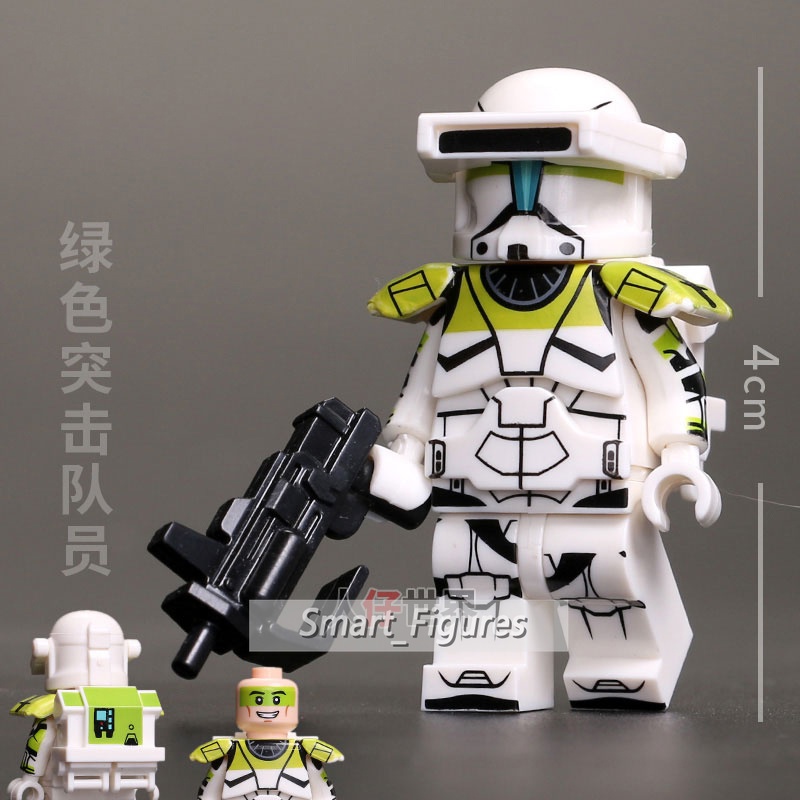 Mainan Action Figure Star Wars Minifigures Horn Squad Fixer Clone Force 99 Cody Airbrne Troops Death Watchs XP467 XP468