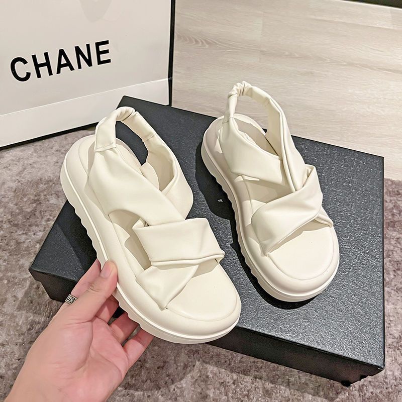 MYSTYLE Jeonsu Korea Design Sandal Tali Fashion Fashion Wanita Import