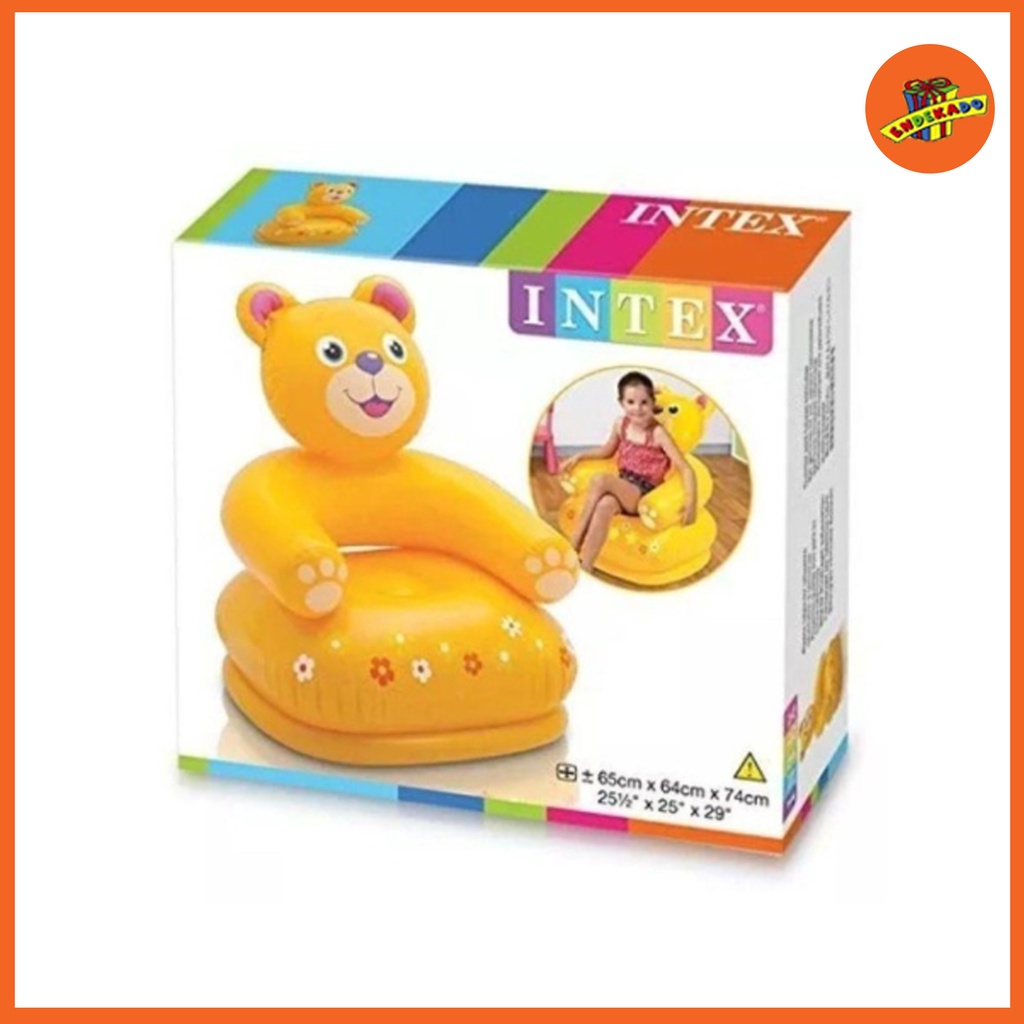 INTEX Happy Animal Chair 68556 - Kursi Angin Anak - Air Sofa Tiup