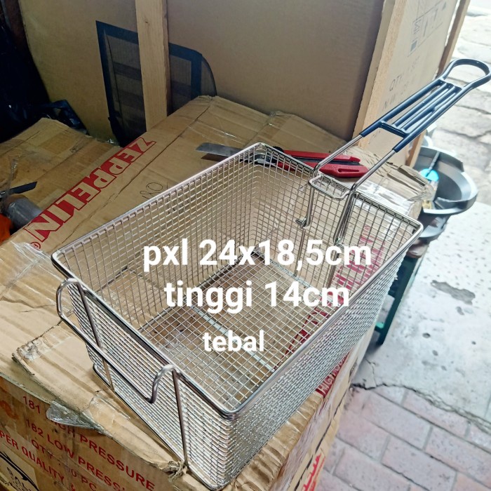 

keranjang deep friyer kapasitas 6liter tipe xl