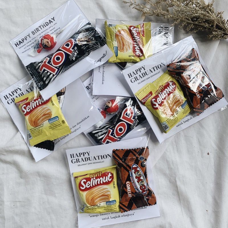 

(FREE REQUEST) AESTHETIC MINI SNACK GIFT