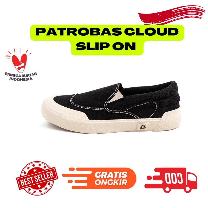 Patrobas Cloud Slip On Series Original Lokal