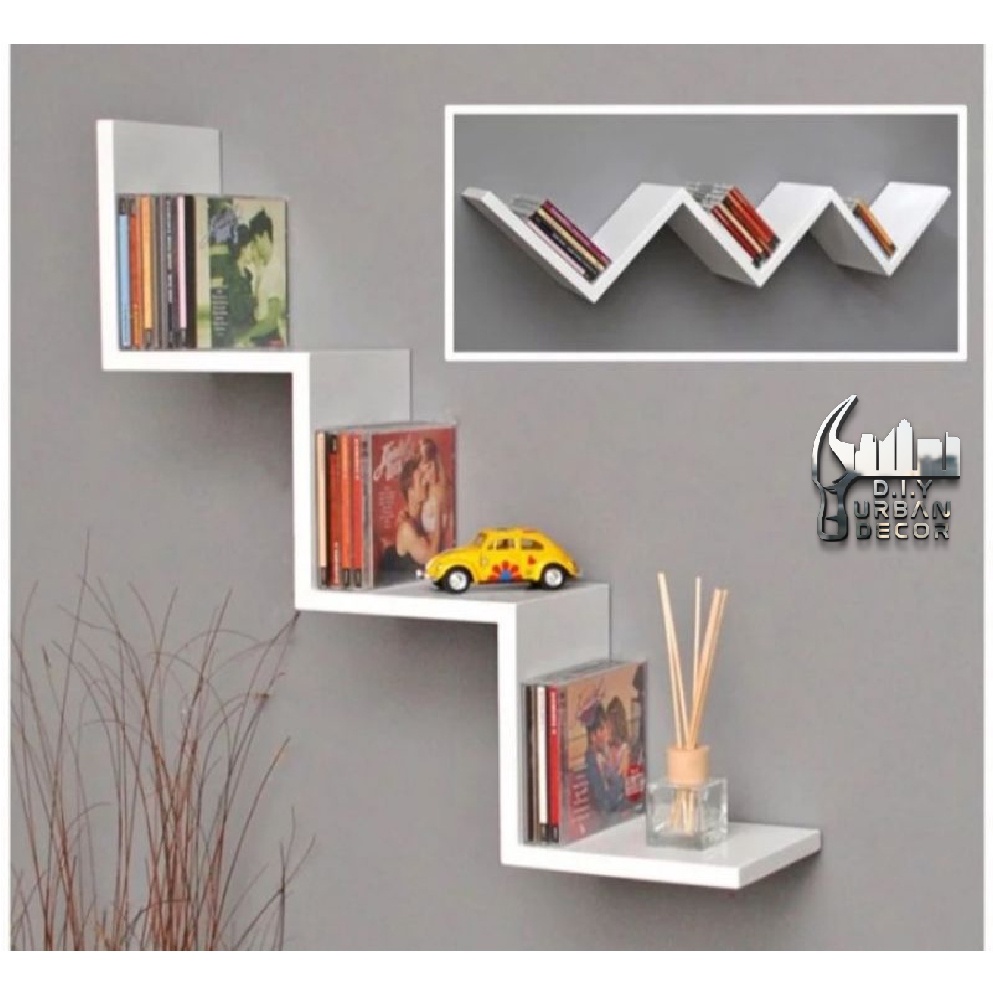 hambalan ambalan(bentuk susun tangga) rak dinding melayang pajangan dinding  minimalis tempat susun buku dekorasi kamar dapur dan lain-lain