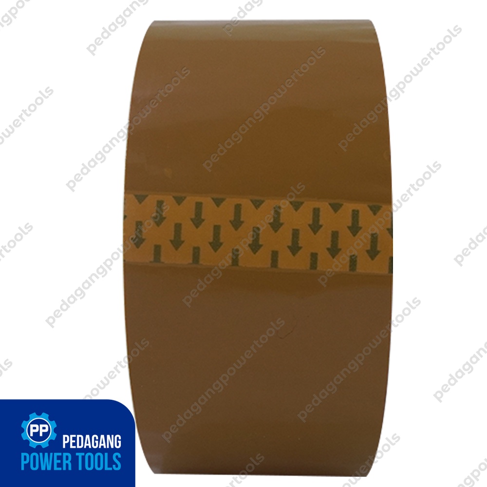 STAR TAPE SATUAN LAKBAN COKLAT 2&quot; OPP TAPE PEREKAT LEM SOLASI SELOTIP