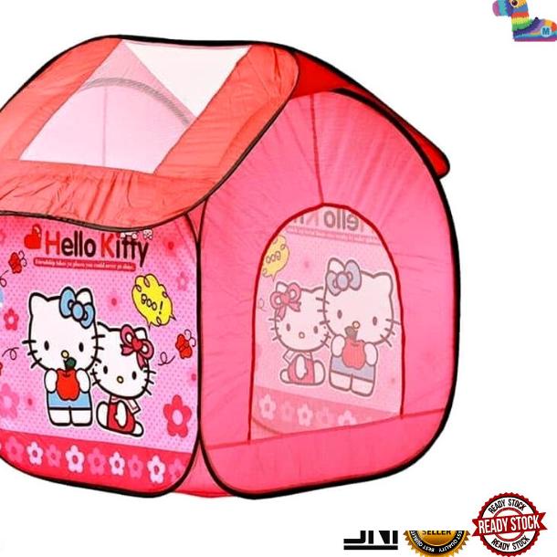 MAINAN ANAK - TENDA ANAK RUMAH HELLO KITTY BESAR