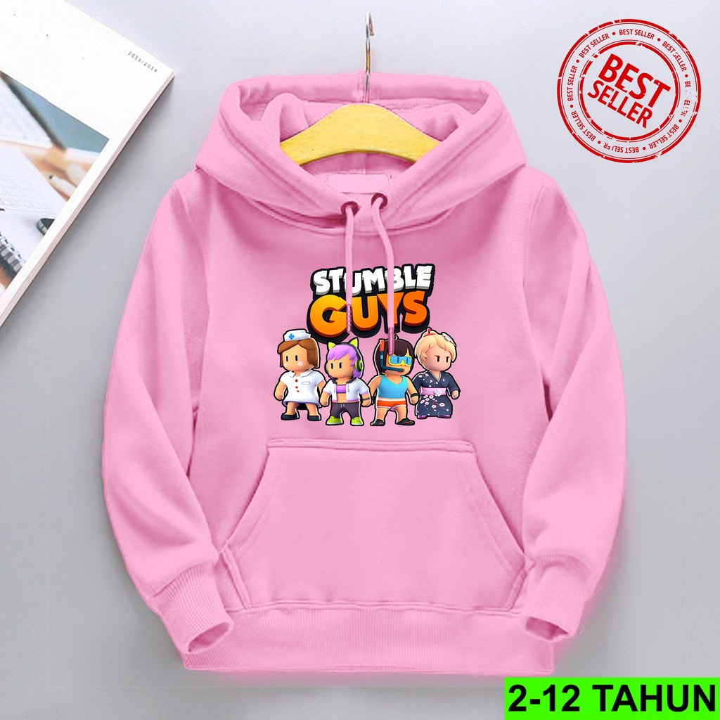 Jaket Anak Laki Laki Perempuan / Hodie Game Stumble Anak Usia 2 3 4 5 6 7 8 9 10 11 12 Tahun / SWITER Anak Wanita