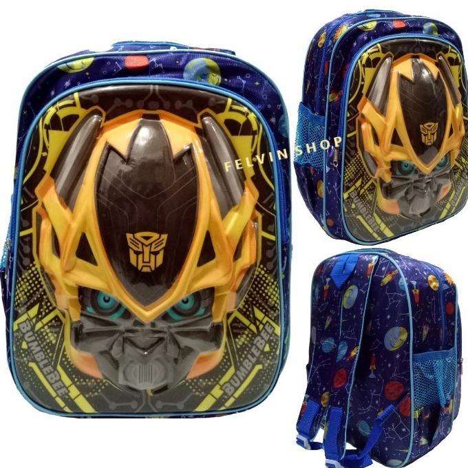 Tas Ransel Sekolah Anak Laki laki TK BUMBLEBEE K MIKA LED