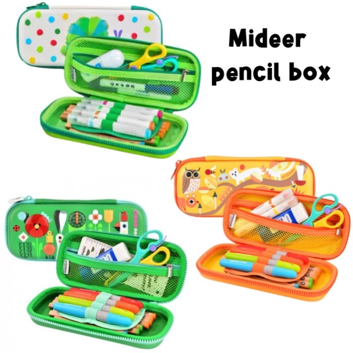 

Tepak Mideer 3D Pencil Box Kotak Pensil Bahan Eva