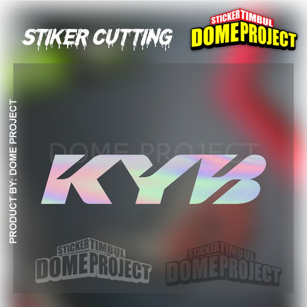 STIKER CUTTING KYB PREMIUM GRADE 5 VARIAN WARNA