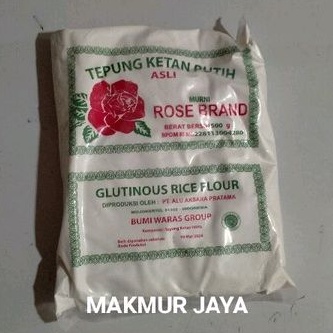 

TEPUNG KETAN PUTIH ROSE BRAND 500gr