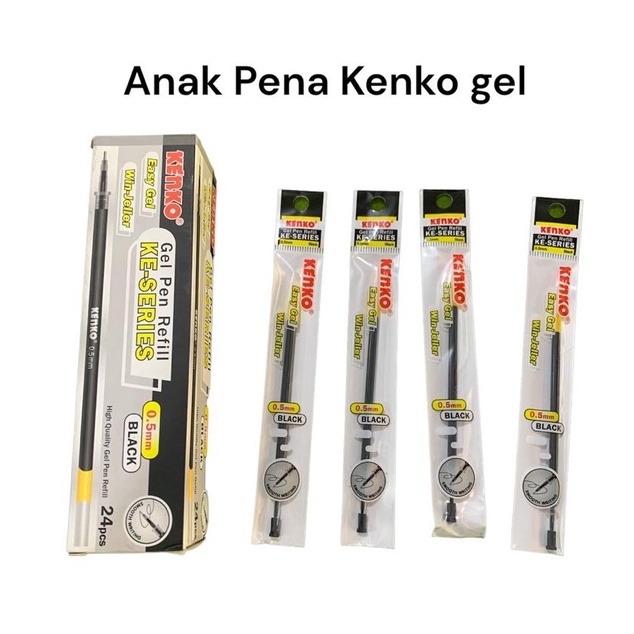 

KENKO GEL PEN REFILL Easy Gel / KE series per pak isi 25 pcs