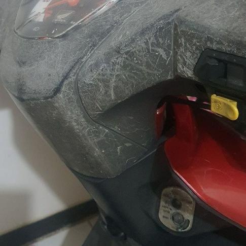 Penghitam body motor permanen / back to black /penghitam plastik mobil - 60ml