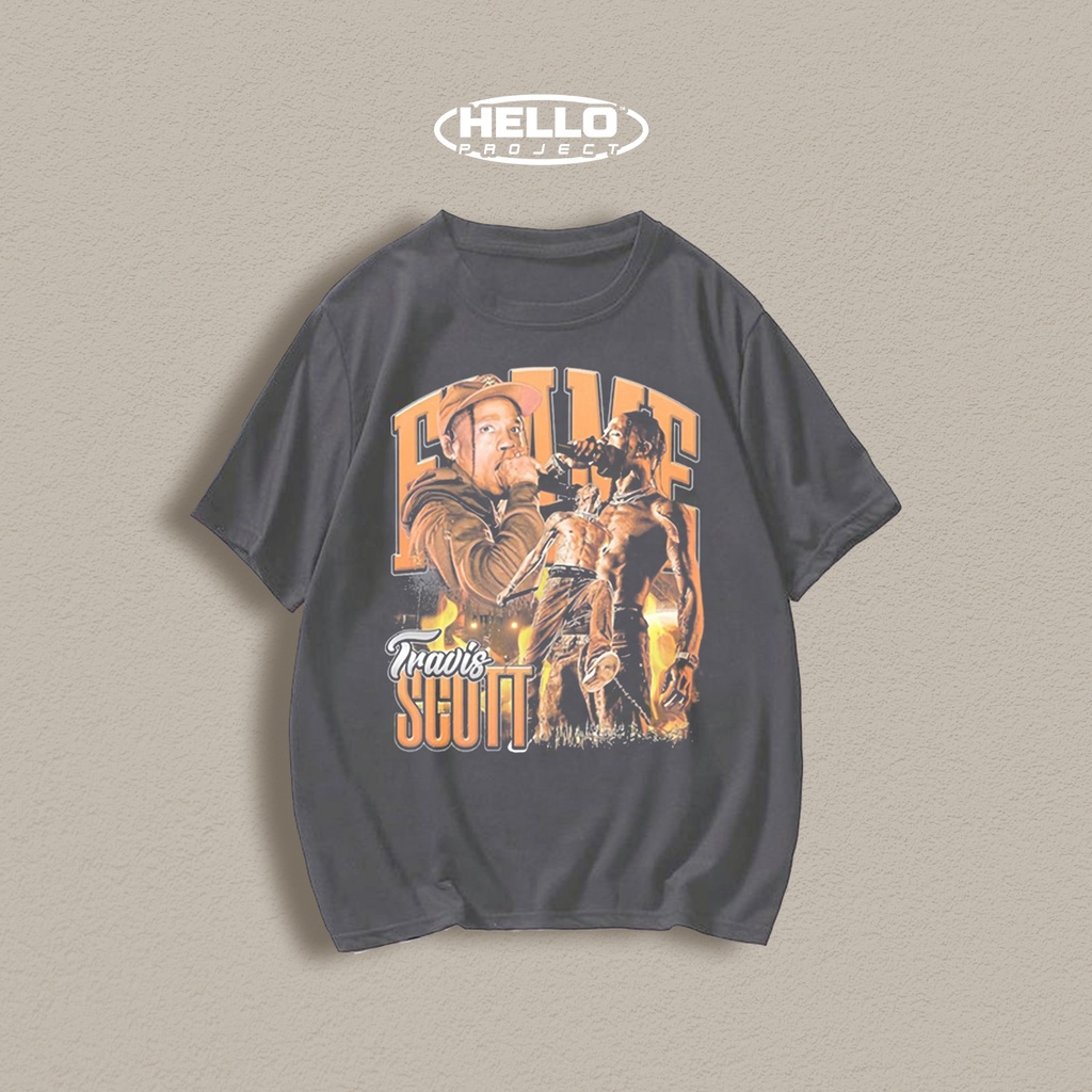 TRAVIS SCOTT STYLE OVERSIZE T-SHIRT