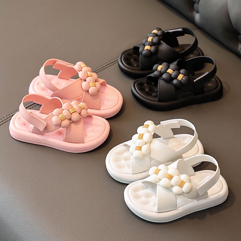 HappyOliver CIA BUNGA 1638 Sandal Anak Perempuan Bahan Karet Model Lucu 3-9 Tahun Import