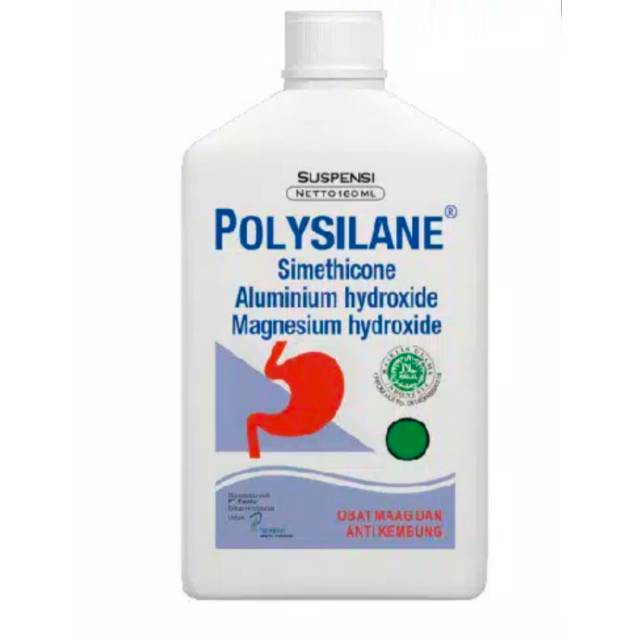Polysilane syrup 180 ml || Obat Maag || Perih Lambung