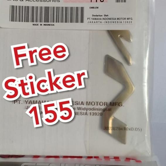 Emblem Logo Nmax Gold Original