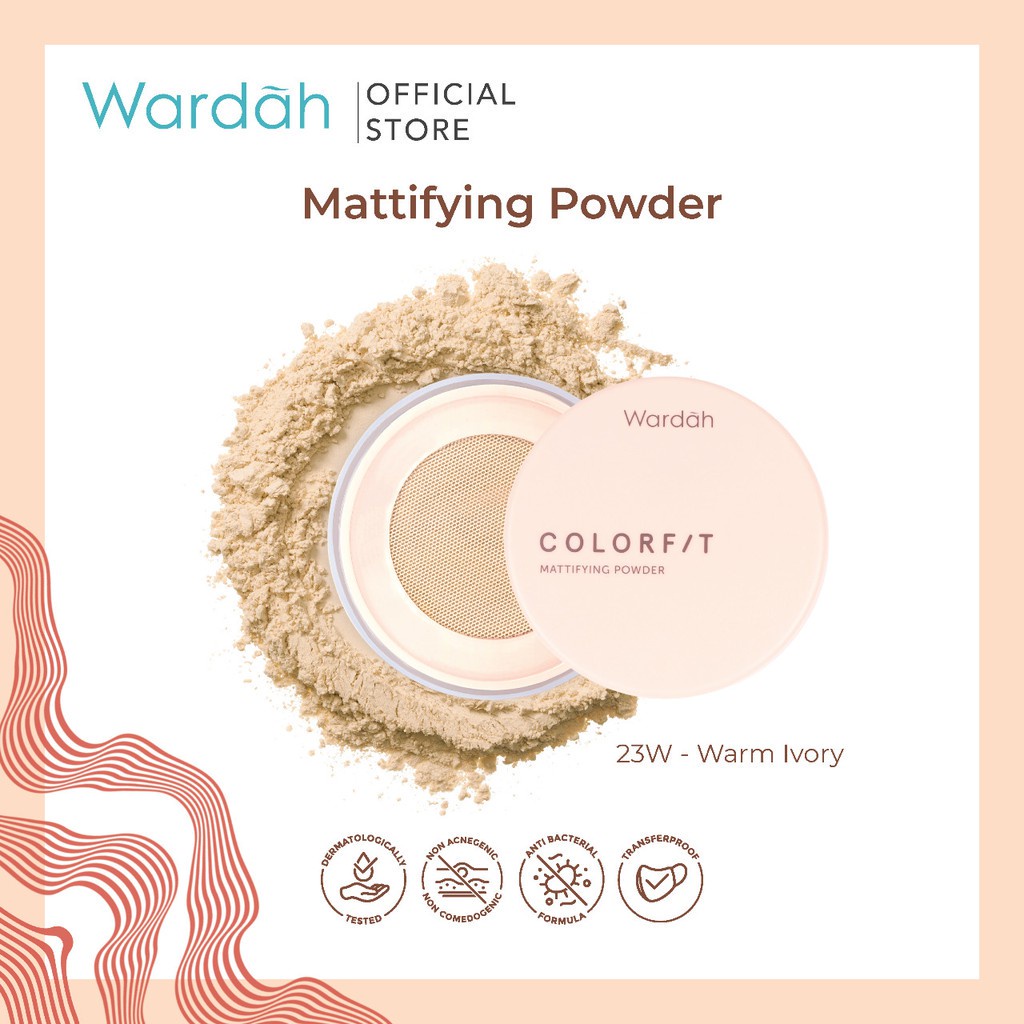 Rumah Cantik Wardah Colorfit Mattifying Powder - Bedak Tabur Dengan Oil Control Hingga 12 Jam dan Halus Medan COD Beauty Cosmetics Skin Care Kosmetik Wajah