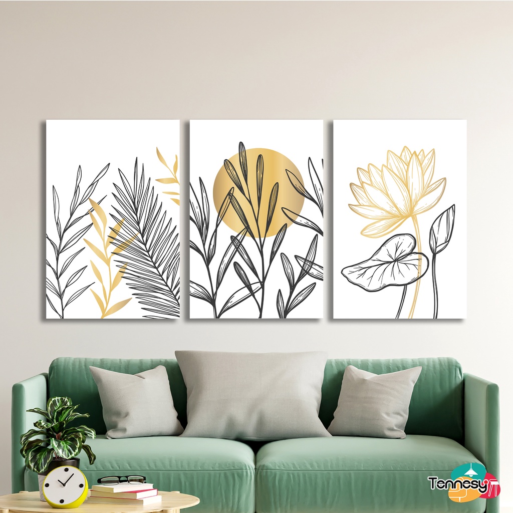 Abstrak Minimal Wall Decor Hiasan Dinding Poster Pajangan Dekorasi Rumah Kamar