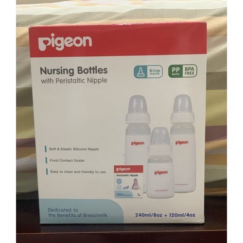 Pigeon PAKET Botol Standart MIX 240ml+120ml