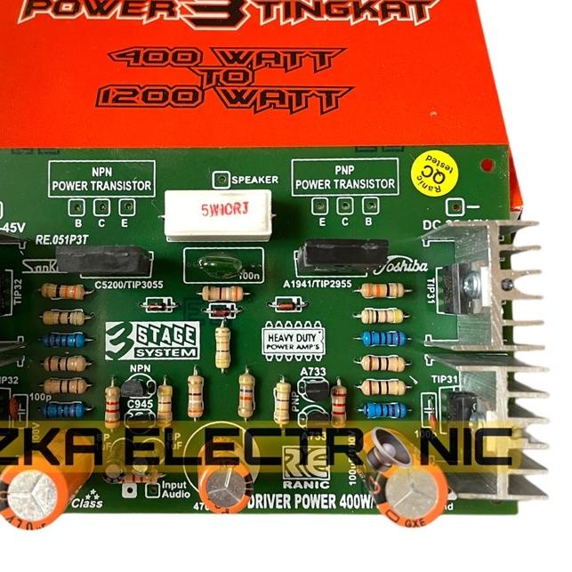 Kit Driver Power Amplifier 3 Tingkat