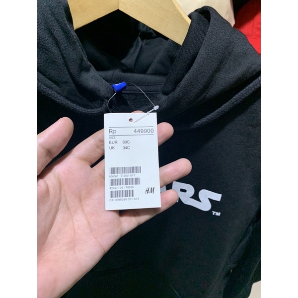 HOODIE H&amp;M STARWARS OG SCRIPT