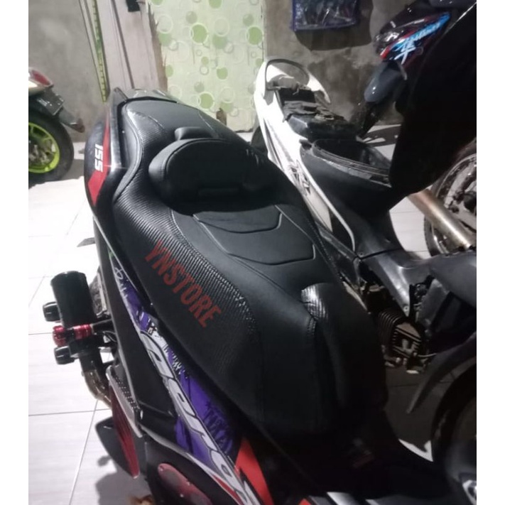 Modifikasi Kulit Jok Aerox 155 Model Terbaru