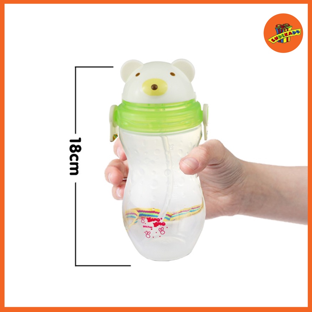 YOUNG YOUNG Botol Minum Bayi 400ml Non Spill Water Bottle