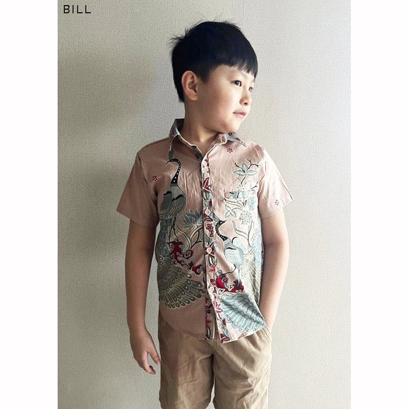 BILL KIDS - Kemeja Batik Anak Laki-Laki