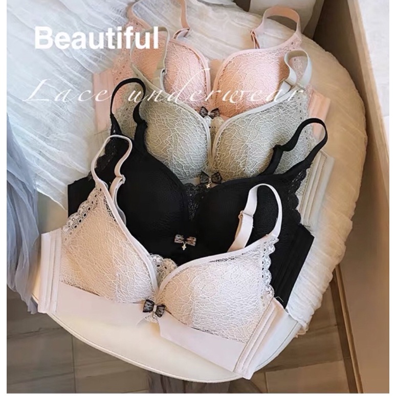 BRA FASHION (K-F44A) PAKAIAN DALAM WANITA BUSA PUSH UP TANPA KAWAT