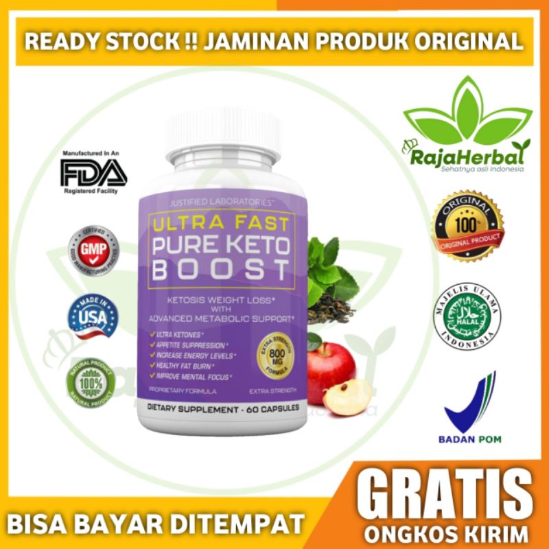 Ultra Fast Keto Boost Asli 100% Original Diet Keto Boost Jaman Now Langsing Alami Hasil Cepat