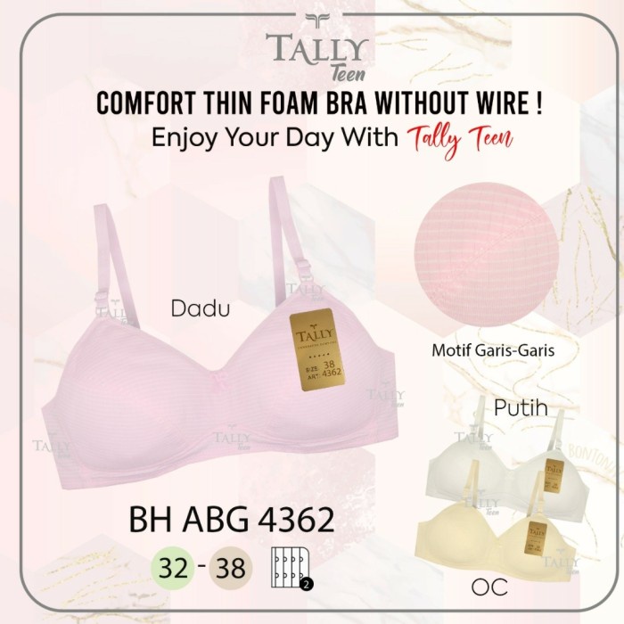 JH Bra Tally Remaja / Abg Tanpa Kawat 4362 Paling Murah