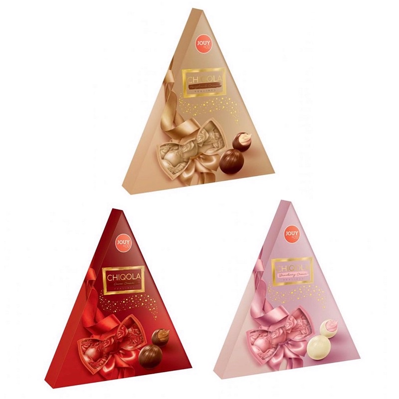 Jouy & co Chiqola Triangle Chocolate 120gr / Jouy & co / jouy&co / Chiqola / Triangle / Chocolate / 