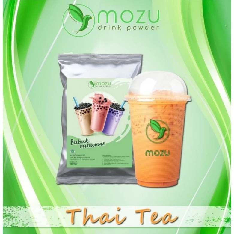 

Bubuk Minuman Thai Tea 1 Kg / 1Kg - Mozu Drink Powder