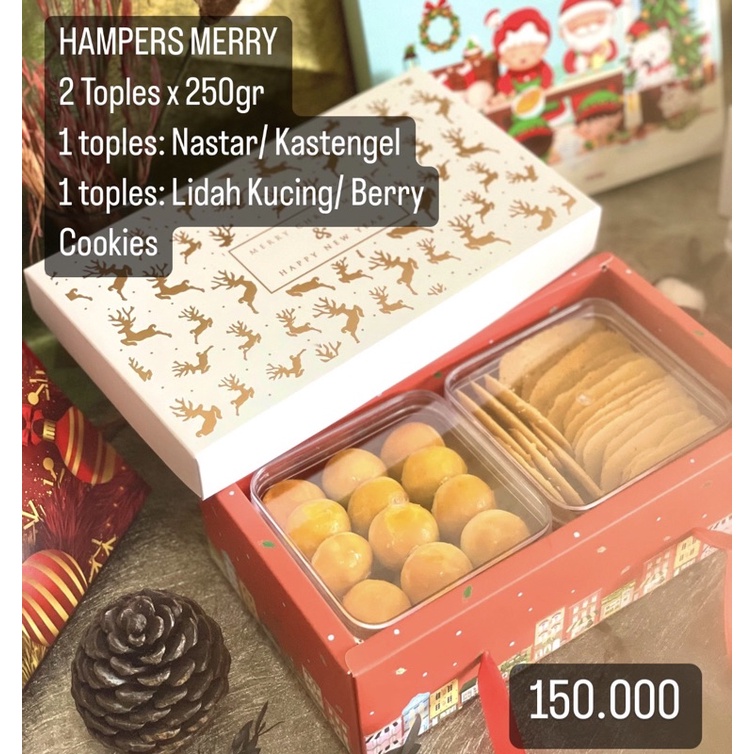 

Hampers Merry isi 2x toples 250gr