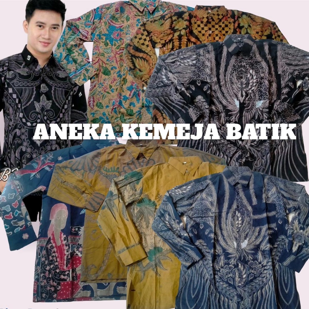 PAKET USAHA 100 dapat 3 PAKET USAHA ANEKA KEMEJA BATIK