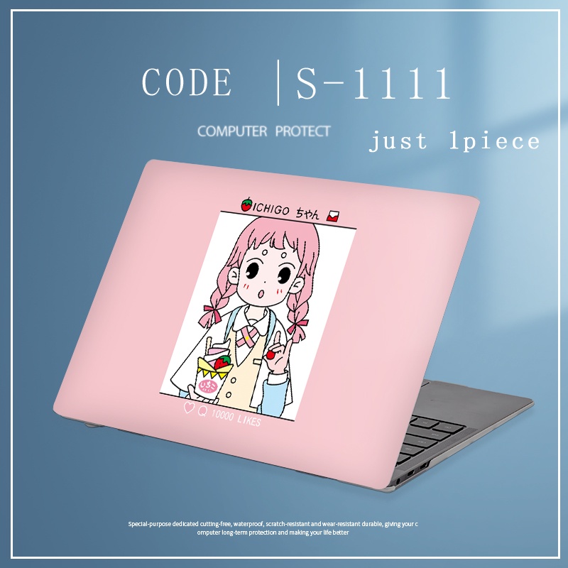 1pc Universal Bebas Potong COD Custom Stiker Kulit Laptop Untuk Lenovo E50-70 E53-80 E43-80 E41 14 &quot;15.6&quot; Notebook Komputer Decal Game Cinnamoroll Desain Sarung