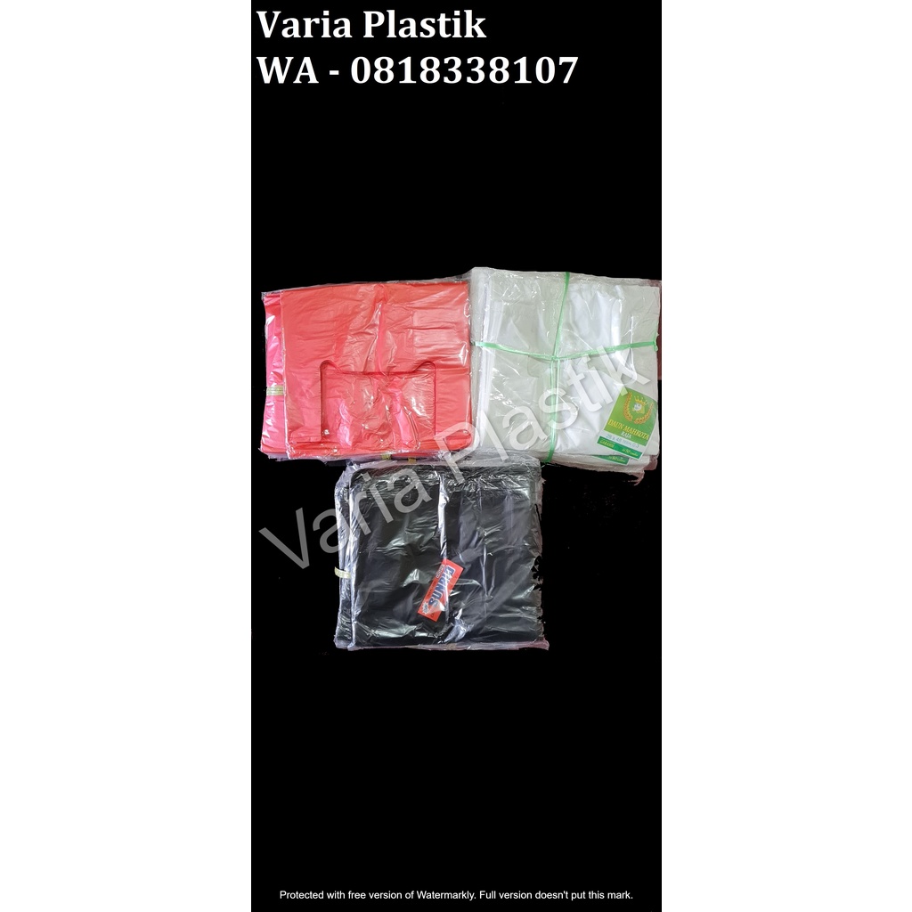 Kantong Plastik Kresek 28 Tebal 0.3
