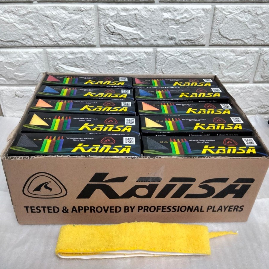 Grip Handuk Kansa Bahan Micro Fiber Lembut Hand Grip Towel Badminton Original