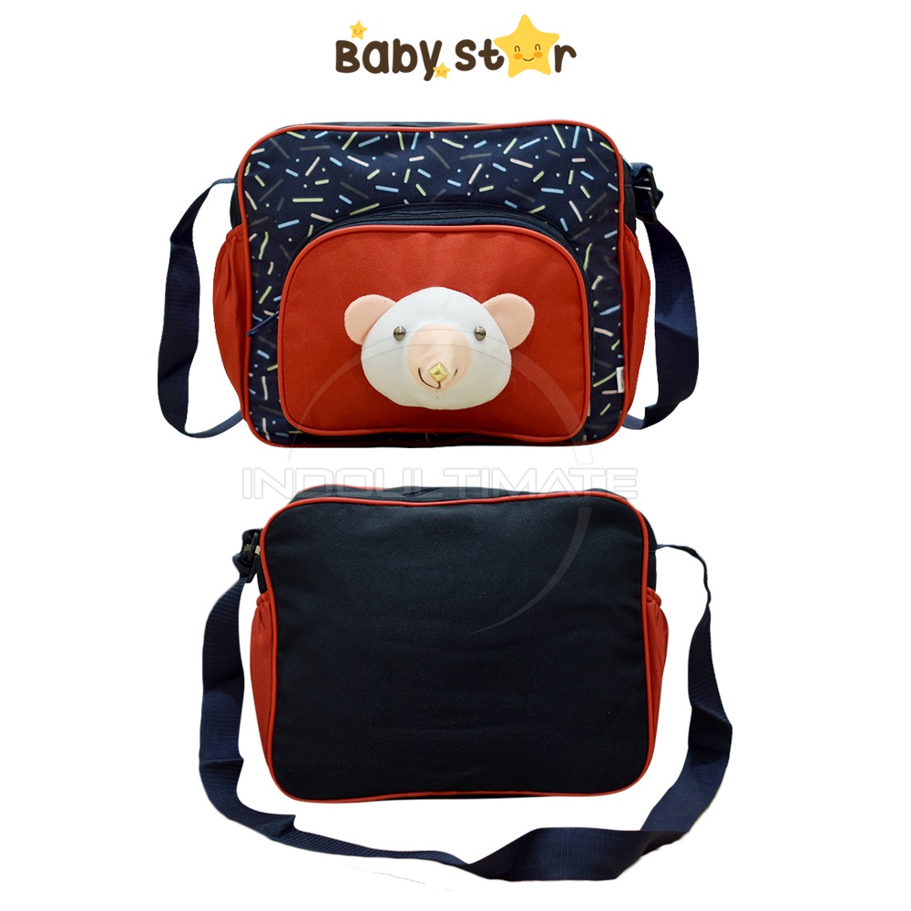Tas Bayi Tas Popok Bayi BABY STAR BY-273 Diaper Bayi Baby Diaper Bag Mommy Bag Tas Botol Susu Bayi Murah Lucu Tas Perlengkapan Bayi Tas Perlengkapan Bayi
