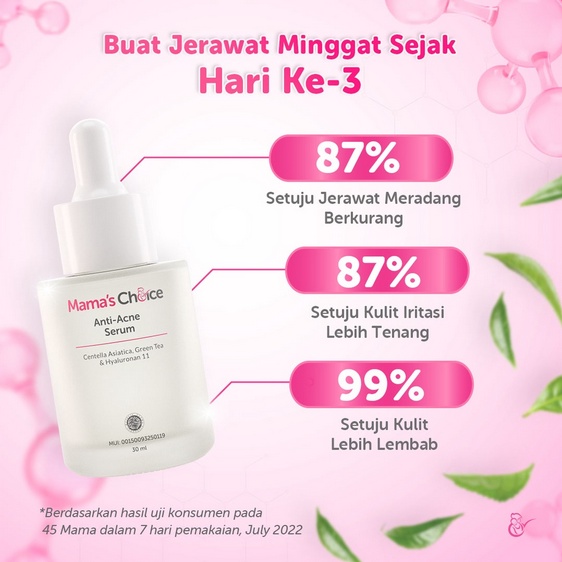 Serum Wajah - Anti-Acne Face Serum Mama's Choice ORIGINAL Aman untuk Ibu Hamil dan Menyusui