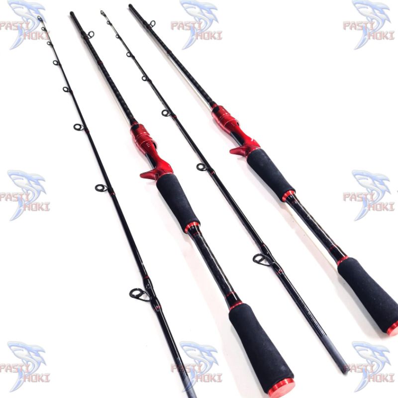 Joran Pancing Oncak Red Shift BC 180 ATASAN CARBON SOLID
