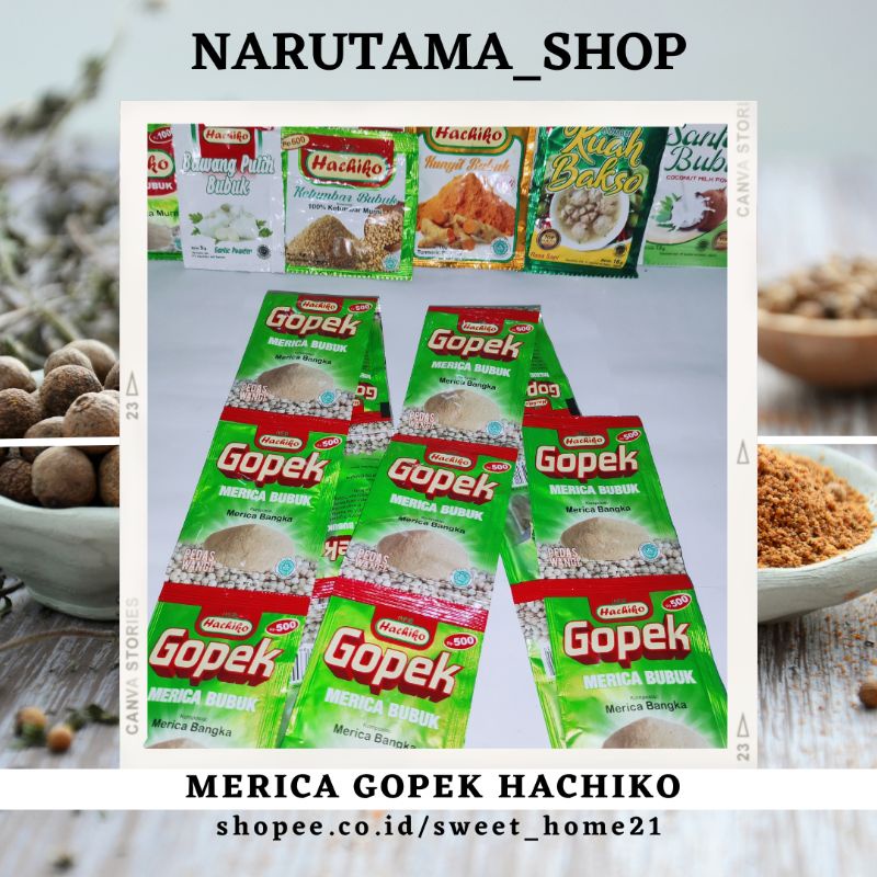 

Merica Gopek Bubuk Hachiko